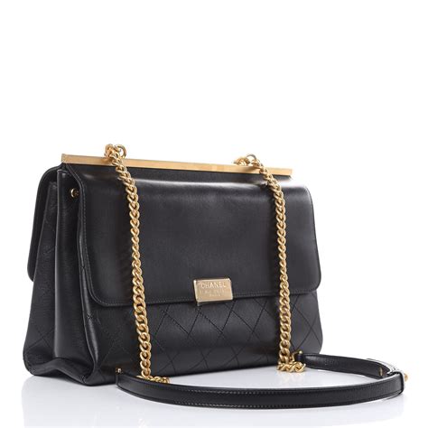 chanel medium coco luxe flap bag black|Chanel Coco Luxe Flap Bag Quilted Calfskin Medium Black .